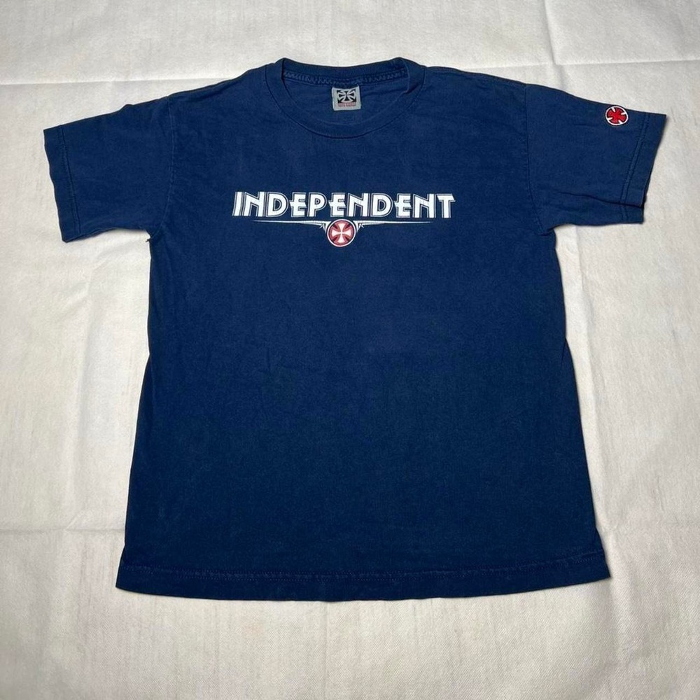 Y2K Independent Truck Co T-Shirt Spell Out Logo Tee